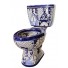  Elongated Comfort Height Toilet Pluma Azul